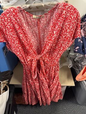 Cinnie floral dress L // 041221